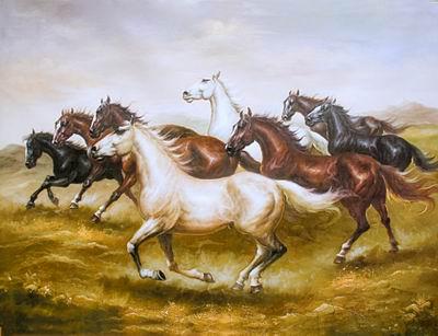 unknow artist Horses 015 oil painting picture